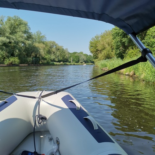 Honda schlauchboot 380 - honda, schlauchboot,