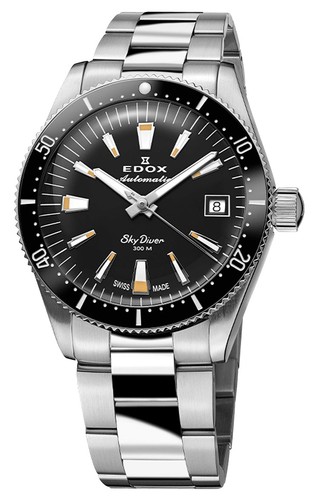 Edox skydiver automatik stahl - skydiver,