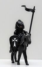 MALTESER RITTER REITER C SCHWARZ PLAYMOBIL > Kreuzritter Crusader vs Saladin RAR