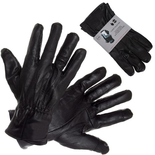 Herren leder touchscreen - leder,