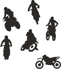 Motorrad Biker Moped Enduro