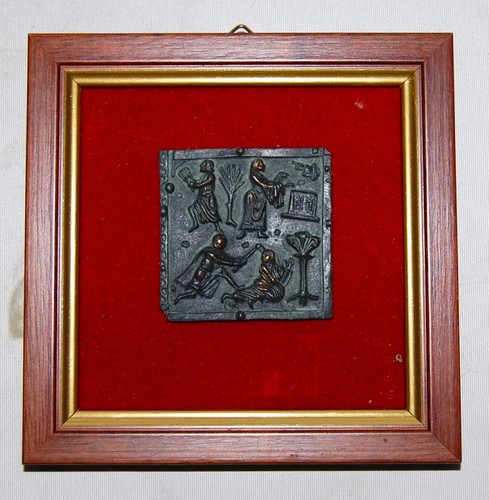 Plakette bronze san zeno - bronze,