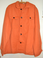 Seltene Arbeitsjacke Orange 1970er Jahre Müllabfuhr Varpalota Ungarn Maße i. T.