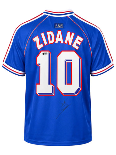 Zinedine zidane signed france - zinedine,