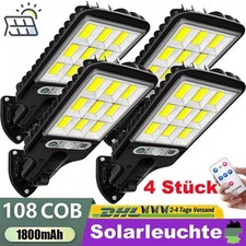 4er 6000W Solarleuchte mit