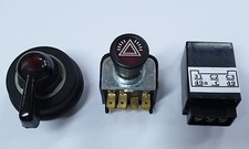Warnblinkschalter Blinkerschalter Schlepper Bagger Traktor Oldtimer 12V