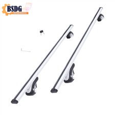 Für VW Touran 2015-2025 Grundträger Alu Silber 2x Dachträger Gepäckträger