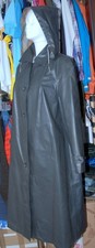 KLEPPER Kleppermantel + Kapuze Gummimantel Regenmantel Gummi Mantel Jacke 44 / L