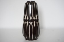 Große Piesche & Reif Sgraffito Design Vase - DDR MCM - um 1960 / 70er Jahre