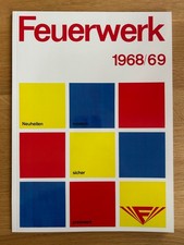 FEISTEL Feuerwerk Katalog 1968 / 1969 28 Seiten REPRODUKTION Silvester Rarität