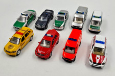 ? SIKU Einsatzfahrzeuge – 9x Polizei/Feuerwehr/Rettung – Konvolut ohne OVP