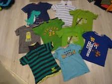 17 Teile Kinderkleidung Junge Tshirt Pullover Hemd Größe 110/116