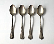 4 antike Kaffeelöffel 800