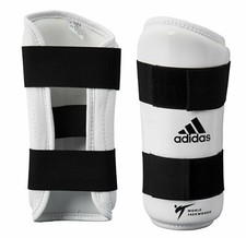 adidas Unterarmschutz PU weiß ADITFP01 - Unterarm-Schoner - Taekwondo WT