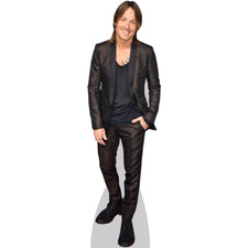 Keith Urban (Black Outfit) Pappaufsteller lebensgross