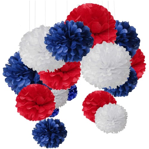 Pompoms dekoration - pompoms,,