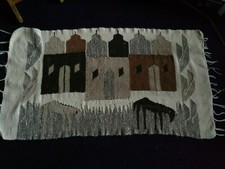 Navajo Vintage Kelim Rug Carpet Teppich Decke Plaid handwoven Native antik old