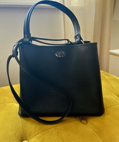 Lederhandtasche der