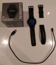 Garmin Tactix Delta Solar Smartwatch, Schwarz
