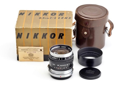 Nikon nikkor 8 5cm - nikon, nikkor-p.c