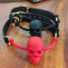 Bondage Silikon Mundknebel Fetisch Knebel Ballknebel BDSM Open Mouth Gag Öffnen