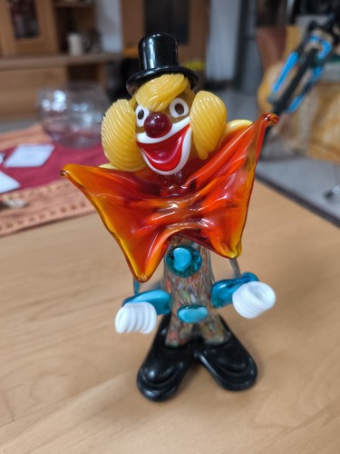 Murano glas clown topzustand - clown,