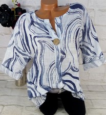 Italy Bluse Hemd Tunika Shirt