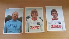 Hamburger SV - HSV, Fussball 1974/75, 1 aussuchen, original Autogramme