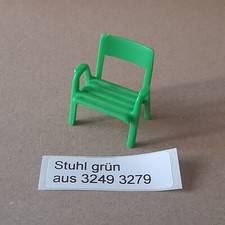 Stuhl grün aus 3249 3279 Playmobil Einzelteil gebraucht