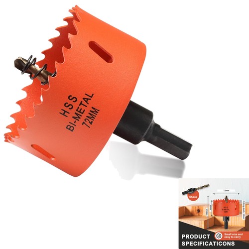 Lochsäge holz metall 72mm - lochsäge,