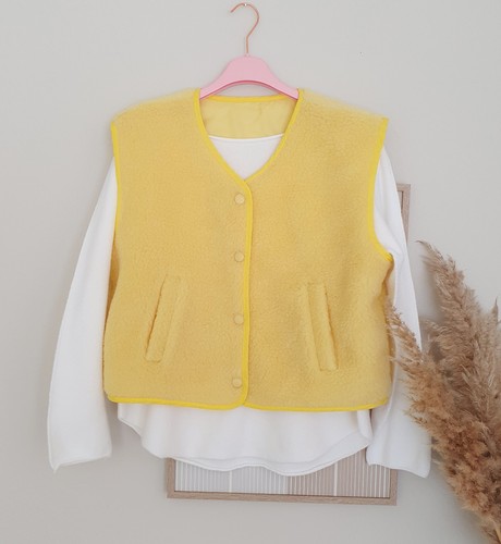 Italy damen teddy - italy, weste