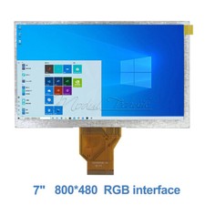 7 inch 800x480 TFT LCD Color Display 60hz 50Pin IPS LCD Screen Display Monitor