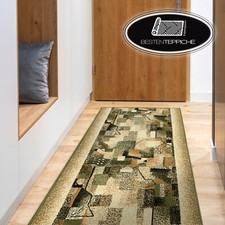 Modernen billig Läufer BCF IMPRESSION oliv, grün, abstract Breite 60 - 120 cm 