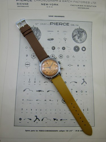 Vintage pierce chronograph - vintage,
