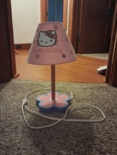 Hello Kitty pink lamp vintage