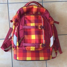 Satch Pack Ergobag Schulrucksack Orange/Rot