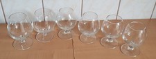 6 Cognacgläser - Weinbrandgläser  auf 1 steht  Remy Martin Cognac