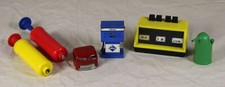 B8/ 6x älteres Spielzeug - Blech und Kunststoff - Gama + Fleischmann + .../S139