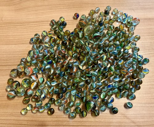 300 vintage glasmurmeln - 300,