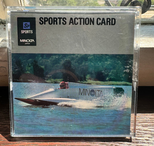 Minolta sports action card - action,