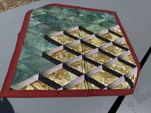 Quilt crysanthemengarten - quilt,