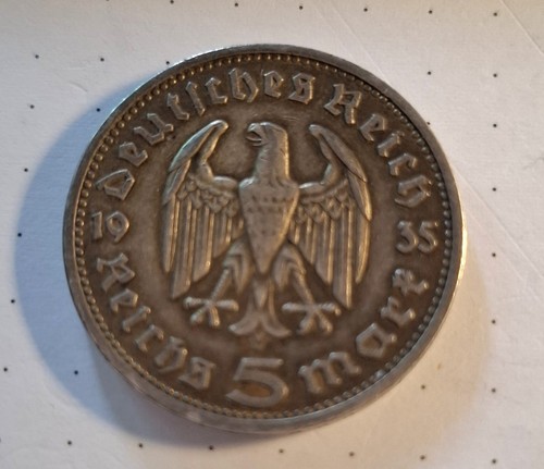 Reichsmark silbermünze von - 5,