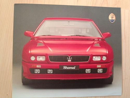 Maserati shamal prospekt 1990 - prospekt,