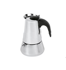 Weis Espressokocher | 4 Tassen | Edelstahl