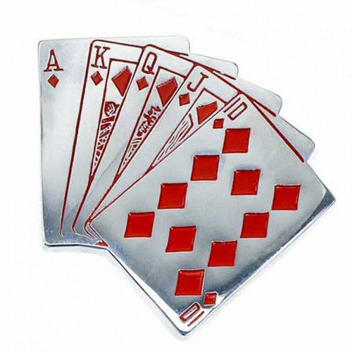 Poker buckle royal flush - royal, aus