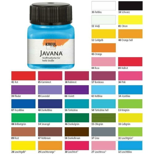 Javana kreul stoffmalfarbe - kreul®,