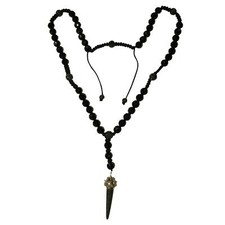 Schwarzer Onyx Diamant Perlen