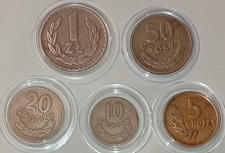 1949 Münzen Set 1 Zl Zloty