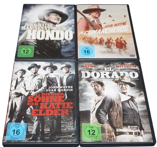 John wayne sammlung - 4x, (dvds)