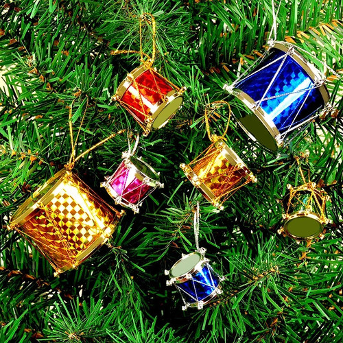 Mini weihnachts trommel - mini,